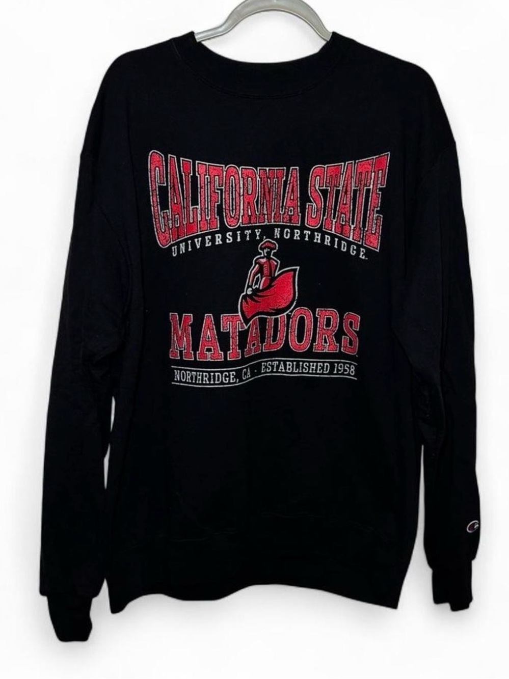 CSUN Matadors Black Crewneck